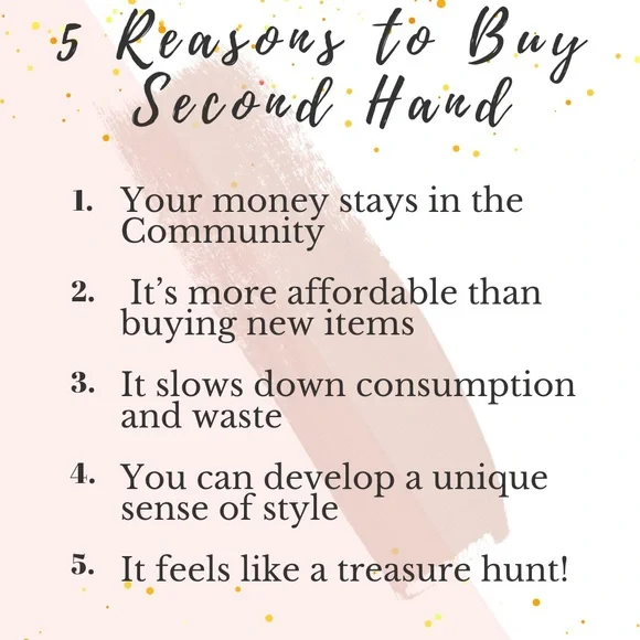 ♻️SAY YES TO 2ND HAND♻️REDUCE! REUSE! RECYCLE! RESTYLE!♻️ - Picture 3 of 4